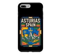 Asturias Spain Flag Retro Mountain Travel Graphic Case for iPhone 7 Plus/8 Plus