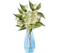 astylishome Artificial Flowers for Decoration Faux Plant - 98cm Realistic Fake Floral Green for Wedding Grave Home 6118