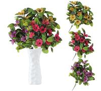 astylishome Artificial Flowers Indoor 30 Bunches Faux Flower Fake Bouquets for Wedding Party Table Centerpieces Floral Arrangement Home Kitchen Decor 2215