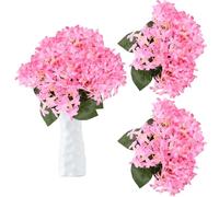 astylishome Artificial Flowers Outdoor 180 Bunches Fake Flower Bouquet for Wedding Party Table Centerpieces Floral Arrangement Home Kitchen Garden Decor Pink 1103