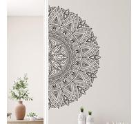 astylishome Bedroom Wall Stickers Art Home Decor Black Geometric Pattern Wallpaper Modern Minimalist Self Adhesive for Living Room Kitchen Walls Sticker Waterproof 1011