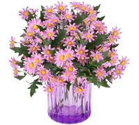 astylishome Bouquet of Flowers Artificial Fake Flowers Artificial Daisies Multicolor Greenery Shrubs Faux Plastic Greenery for Home Garden Wedding Hanging Planter Indoor Outdoor Decoration 4117