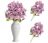 astylishome Bridal Bouquet Accessories Fake Flowers - 2 Bunches Faux Floral for Wedding Party Table Centerpieces 5623