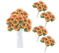 astylishome Fake Flowers 20 Bunches Artificial Sunflower for Indoor Outdoor Home Garden Accessories Sunflower for Flower Decor and for arrangements for Living room Bedroom 1507
