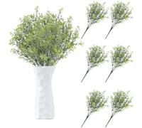 astylishome Faux Plant Stems Artificial Faux Branches Leaves Large Flower Bouquet Bunches Arrangements for Home Decor 2705