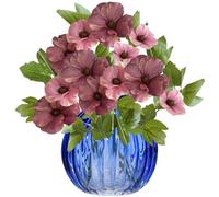 astylishome Outdoor UV Silk Faux Flowers - 3 Stems Artificial Bouquets Floral Arrangement Home Decor 50cm 5524