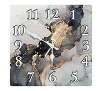 astylishome Silent Wall Clocks Non Ticking - Garden Clock Modern Simple Classical Large Decorative with Non Walking for Living Room Bedroom Study Office Kitchen Accessories 30 CM 0508