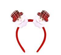 Asudaro 1/4 Piece Christmas Headband, 21 cm x 20 cm Set Christmas Headband with Various Designs Hair Accessories for Christmas Decoration Headband Christmas Decoration Christmas Gifts