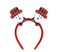 Asudaro 1/4 Piece Christmas Headband, 21 cm x 20 cm Set Christmas Headband with Various Designs Hair Accessories for Christmas Decoration Headband Christmas Decoration Christmas Gifts