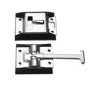 Asudaro Anti Rust Door Lock Buckle, Trailer Entry Bracket Trailer Entry Brackets Motorhome Door Hook T Type Entry Latch, For Ship Yacht And Container Motorhome Doors