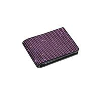 Asudaro Bus Pass Card Holder Bling Driver's License Card Pack Leather Travel Pass/Oyster/Credit Card Holder Wallet with Crystal Rhinestone for Women Girls