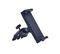 Asudaro Car Tablet Mount, Air Vent Universal Cell Phone Holder One Button Installation CD Slot Phone Holder Hands Free Car Mount Tablet Holder