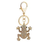Asudaro Shiny Animal Keychain, Fashionable Exquisite Frog Shape Keychain Cute Handbag Personalized Keyring Creative Animal Series Key Chain Pendant For Ladies Girl Gift