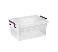 Asude 10L 20L 30L Plastic Storage Box Container Boxes Lid Handles Home Office (20L)
