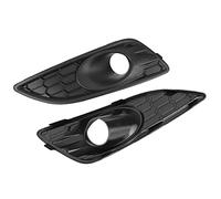 Asuinxurr 1 Pair Front Bumper Lower Honeycomb Fog Lamp Surround Grille Fog Light Trim Cover for Fiesta Mk7 Facelift 2013-2017