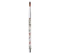 Asuinxurr 1Pc Rose Gold Kolinsky Sable Acrylic Nail Brush with Liquid Flow Glitter Nail Art Brush for Nail Art Tool 10