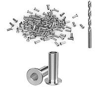 Asuinxurr 70 Pack Stainless Steel Protector Sleeves for 1/8Inch 5/32Inch or 3/16Inch Cable Railing, Cable Railing System