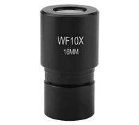 Asuinxurr Microscope Eyepiece Lenses, R001 WF10X 16mm Eyepiece for Biological Microscope Ocular Mounting 23.2mm with Scale 0.1mm