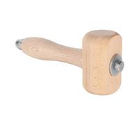 Asuinxurr Wooden Mallet Leathercraft Carving Hammer Sew Leather Tool Kit (Wooden)