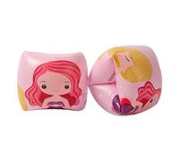 Asukohu 1 Pair Arm Swimming Circle Arm Swimmer Inflatable Swimming Bracelet Floater Sleeves Water Wings for Adults Children Boys Girls