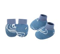 Asukohu 1 Set Baby Gloves & Socks Foot Covers Set For Newborns Up To 6 Months With Cartoon Pattern Gentle Cotton Fabric Anti Scratch Gloves