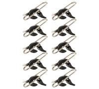 Asukohu 10pcs Fishing Release Clip Baits Protective Accessories for Carp Fishing and Hook Stability Fishing Bait Clip