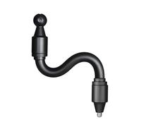 Asukohu 17 mm ball to 1/4 inch adapter, phone holder, extension, mounted, adjustable, flexible connection, live streaming device connection