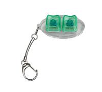 Asukohu 2-button mechanical keyboard switches tester, 2 clicky keychain, for voltage fighting and office decoration, oval key cap, toy