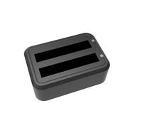 Asukohu 2 In 1 Battery Charging Base 5V Power Adapter Dock For Action Camera Efficient Charging With USB Type C Connection Port Double Battery Charging Hub