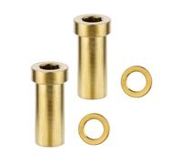 Asukohu 2Pcs Bicycles Brake Caliper C Clamp Fixed Nut Road Bike C Brake Pivots Nut With Washer Metal Alloy Enduring Road Bike Pivots With Washer