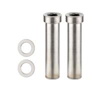 Asukohu 2Pcs Road Bike C Clamp Fixed Nut With Washer Bicycles Brake Calipers Nut Road Bike C Brake Pivots Easy To Use Alloy Bicycles Caliper