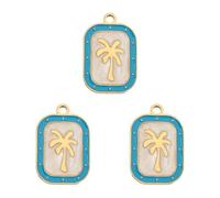 Asukohu 3 pieces fruit jewellery charm pendant stylish fruit shape charm unique pendant for creative jewellery craft projects
