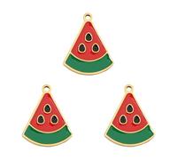 Asukohu 3 pieces fruit jewellery charm pendant stylish fruit shape charm unique pendant for creative jewellery craft projects