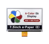 Asukohu 7.3inch Enectronic Screen 800x480 Pixel LCD Panel 6-Color Advanced Communication Low Power Consumption Display Display Screen