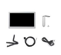Asukohu 7Inch Side Screen Highly Brightness 1024x600 Computer Case Monitors Toughened Glass Panel For Enhanced Productivity Office Efficiency