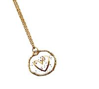 Asukohu Adjustable Length Neck Chain Transparent Star Moon Heart Pendant Chain Necklace for Gifts and Special Occasions Jewellery for Parties and Festivals, one size, As described, As described