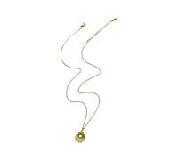 Asukohu Adjustable Marine Life Spirited Necklace with Shell Detail, Trendy Lightweight Clavicle Chain for Daily Stacking of Multi Layer Ocean Charm Chain for Women, one size, As described, As