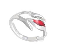 Asukohu Adjustable Rings Sensitive Opening From View Of The Finger Alloy Suitable For Wedding Parties Wear Irregular Shape Statement Rings, As described
