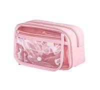 Asukohu Aesthetic Pencil Bag Simple Pencil Bag Pen Bag Large Capacity Pencil Case Back to School Supplies for Girls Large Capacity Case Simple Bag Aesthetic Bag, a, Mass Beauty