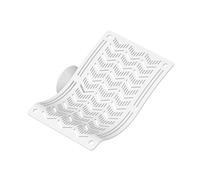 Asukohu Arboreal Habitat Hammock Large Green ABS with Strong Suction Cups for Vertical Glass Terrarium Decoration Suction Cup Terrariums Hammock