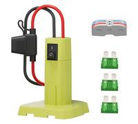 Asukohu Battery Converters For 7.2-20V Lithium Batteries Stability Converters Equipped With 12AWG Wire Durability Power Wheel