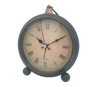 Asukohu Battery Operated Retro Alarm Clock 5inch Quiet Movements Builts In Soft Glowing Light For Bedroom Bedsides Office Decors Night Light Alarm Clock