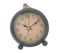 Asukohu Battery Operated Retro Alarm Clock 5inch Quiet Movements Builts In Soft Glowing Light For Bedroom Bedsides Office Decors Night Light Alarm Clock