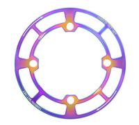 Asukohu Bicycles Chainwheel Chainring Protector for Single Speed Bikes Light Weight Aluminum Alloy Bikes Covers Bike Guard Crankset Protector