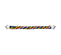 Asukohu Bird Perch Cage Stand Cotton Rope Standing Rod Resistant Bungee Boredom Breaker 16/24/32/41