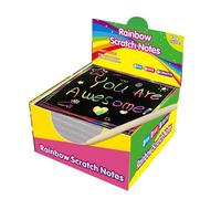Asukohu Box Of 100 Scratch Notes Sheets With Pen For Kids And Adults Craft Creative 100 Pieces Scratch Paper Kits Notes Paper For Kids