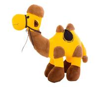 Asukohu Brown And White Faux Hair Bactrian Soft Toy 30cm 40cm 50cm Size Preferences Soft Prekindergarten Fleece Toy Present For Children Washable Bactrian Packed Animal Gift