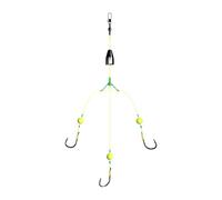 Asukohu Carp Fishing Triple Hook Rig Suspension Anti Bottom Swivel Plug Connectors Hair Lurs Lures Three Hooks Rig Fishing Tackle