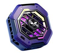 Asukohu Cellphone Coolers Cooling Fan Cellphone Radiator For Playing Game Watchings Video With LED Light Gaming Cooling Semiconductor Radiator