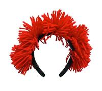 Asukohu Colorful Pompoms Headband For Independence Days Props Headpiece US Election Hairhoop Parades Accessories Photo Headpiece National Day Hairband